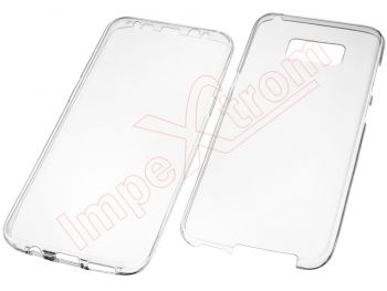 360 transparent TPU case for Samsung Galaxy S8 Plus, G955